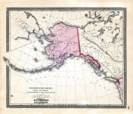 Northwestern America, Alaska, Ohio State Atlas 1868